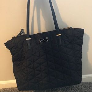 Black Kate Spade Shoulder Bag Quilted
